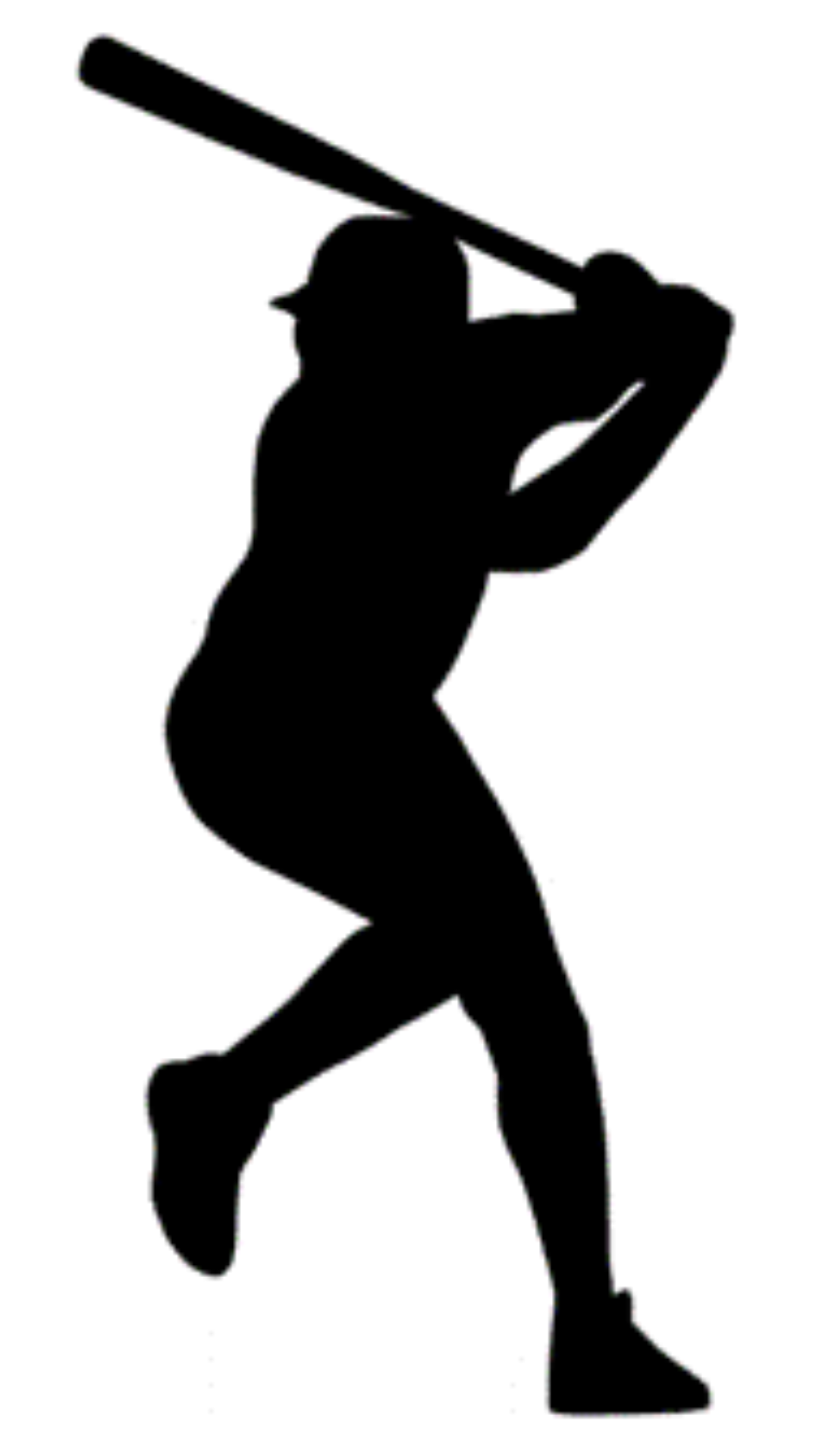 Left-handed batter